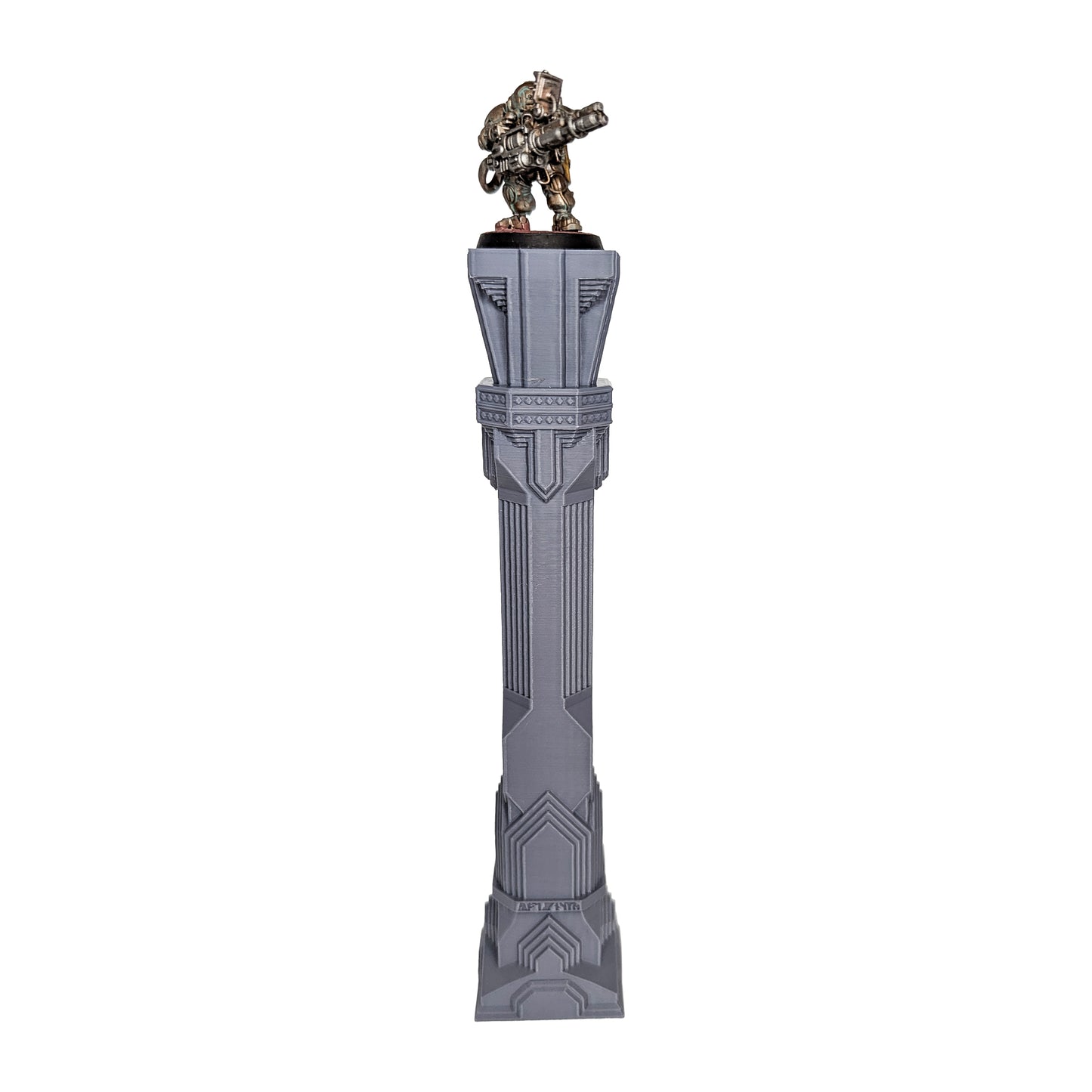 4x Ruined Pillars – Fantasy DnD Terrain for 28mm/32mm Minis