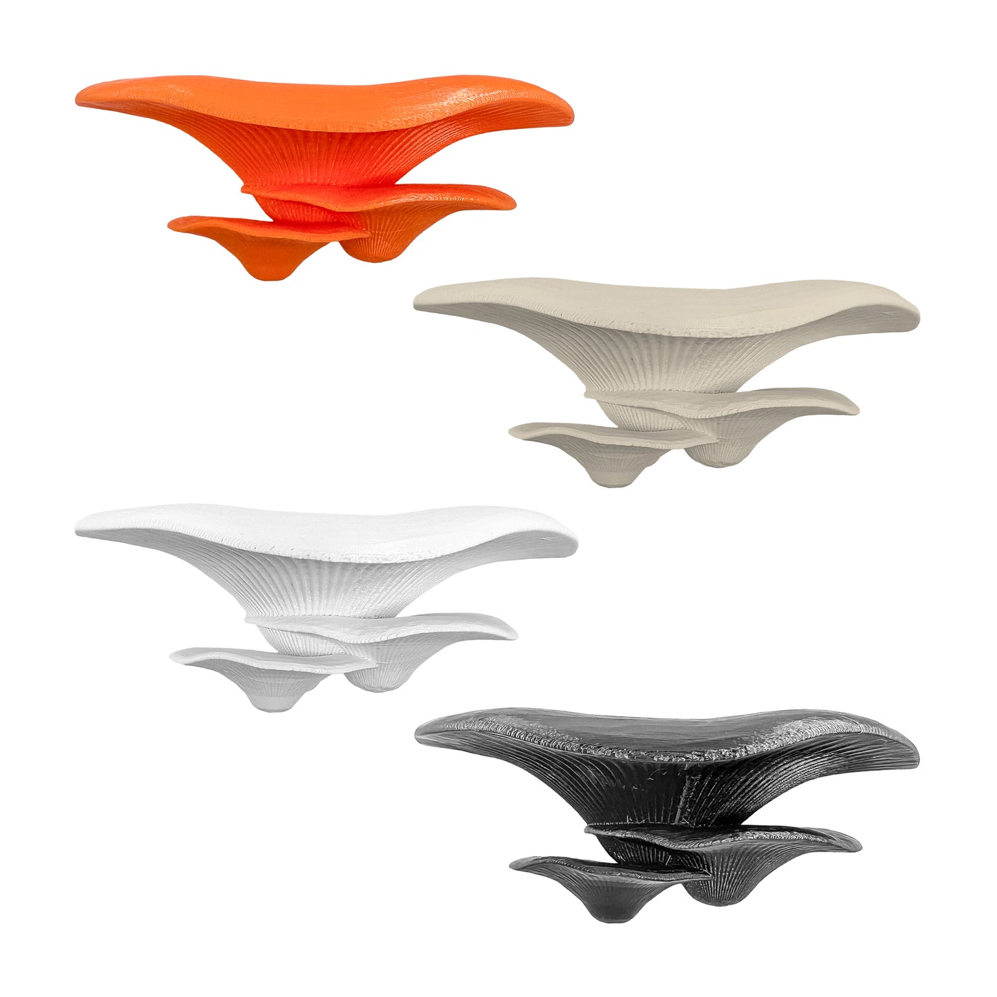 Floating mushroom ledge for bettas, shrimp, and reptiles. Attaches with suction cups. Perfect for aquascaping or amphibian rest spots.