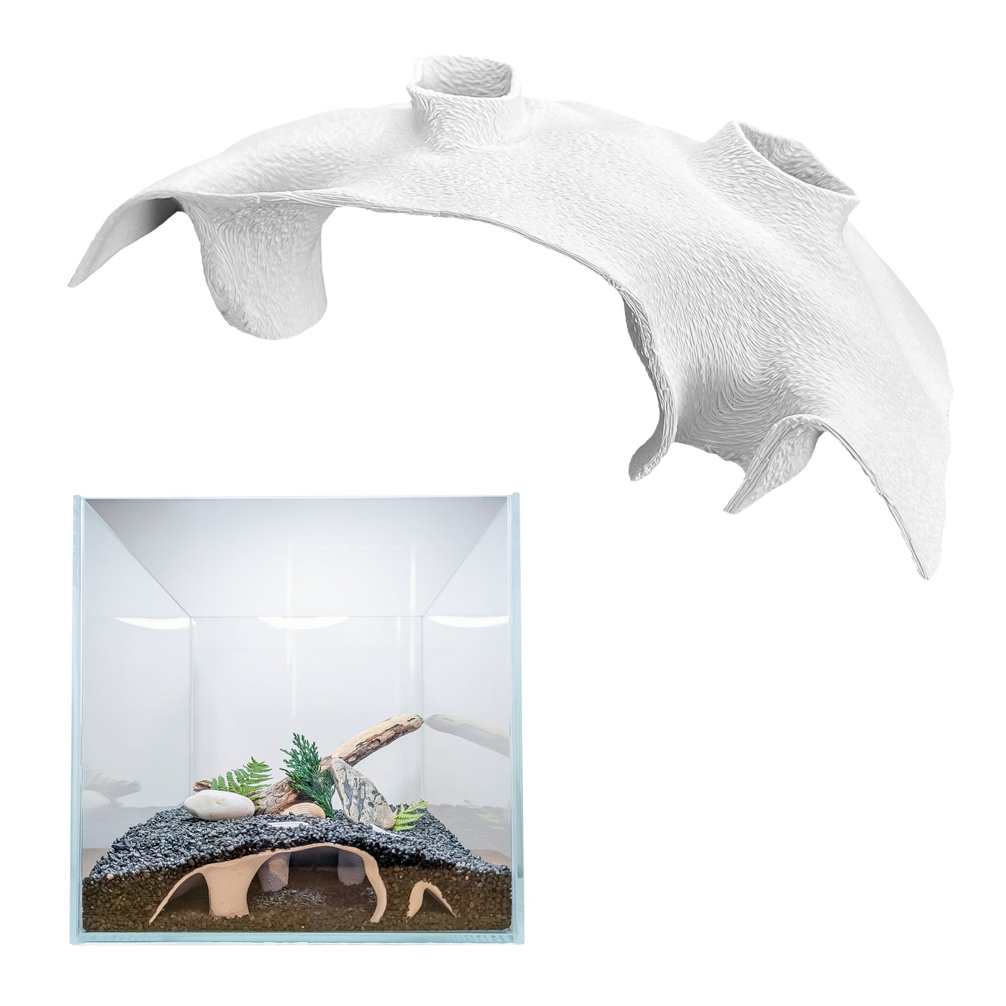 Large Aquarium Cave for Shrimp, Betta & Bottom Dwellers