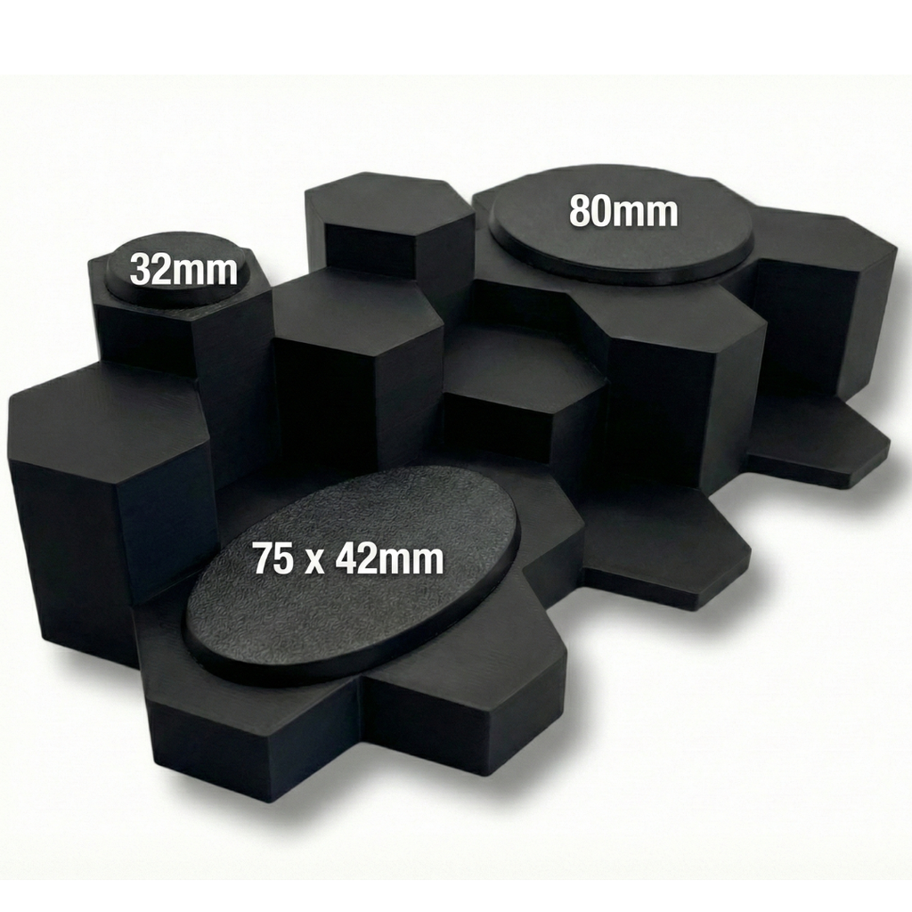 WarSplay™ Hero | Modular Miniature Display Stand for Wargaming & RPGs