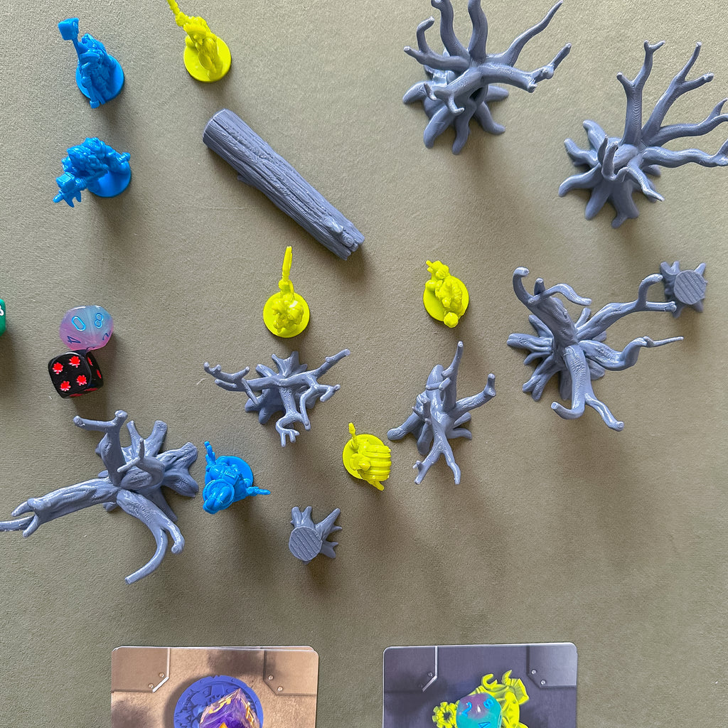 28mm Scatter Terrain Trees for DND & Wargames | Fantasy RPG Tabletop Scenery