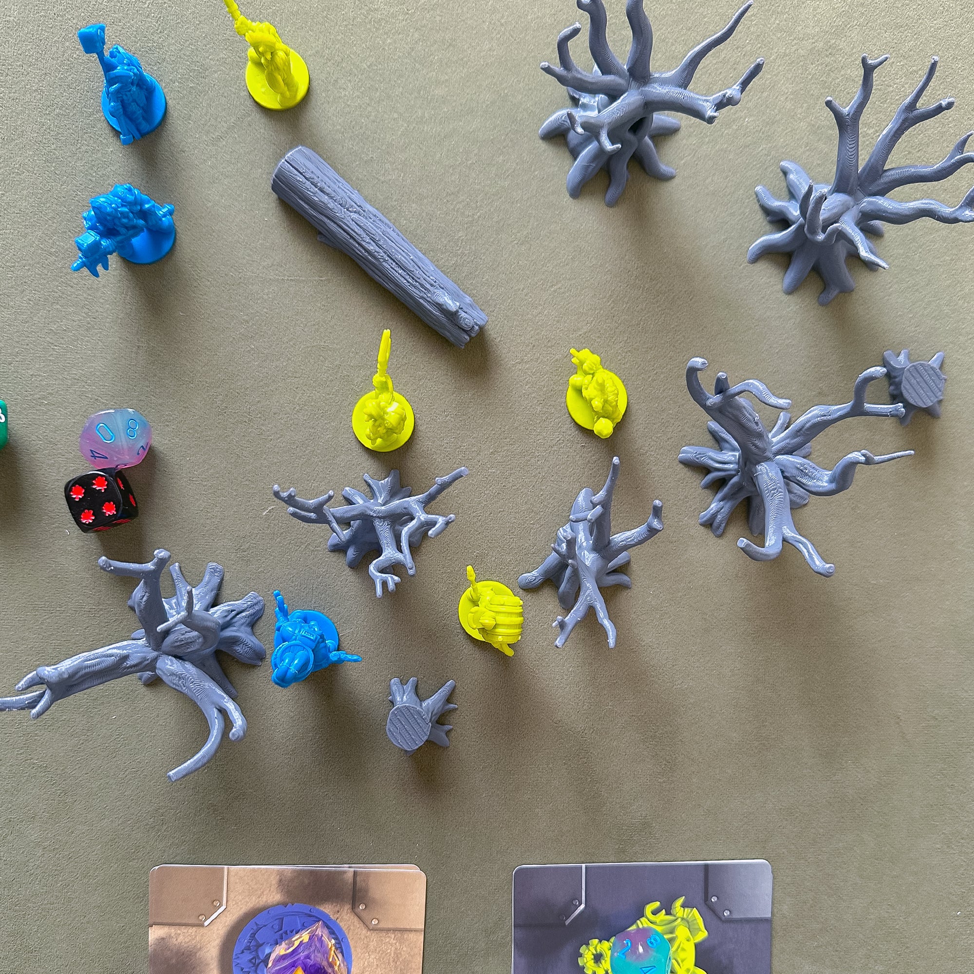 28mm Scatter Terrain Trees for DND & Wargames | Fantasy RPG Tabletop Scenery