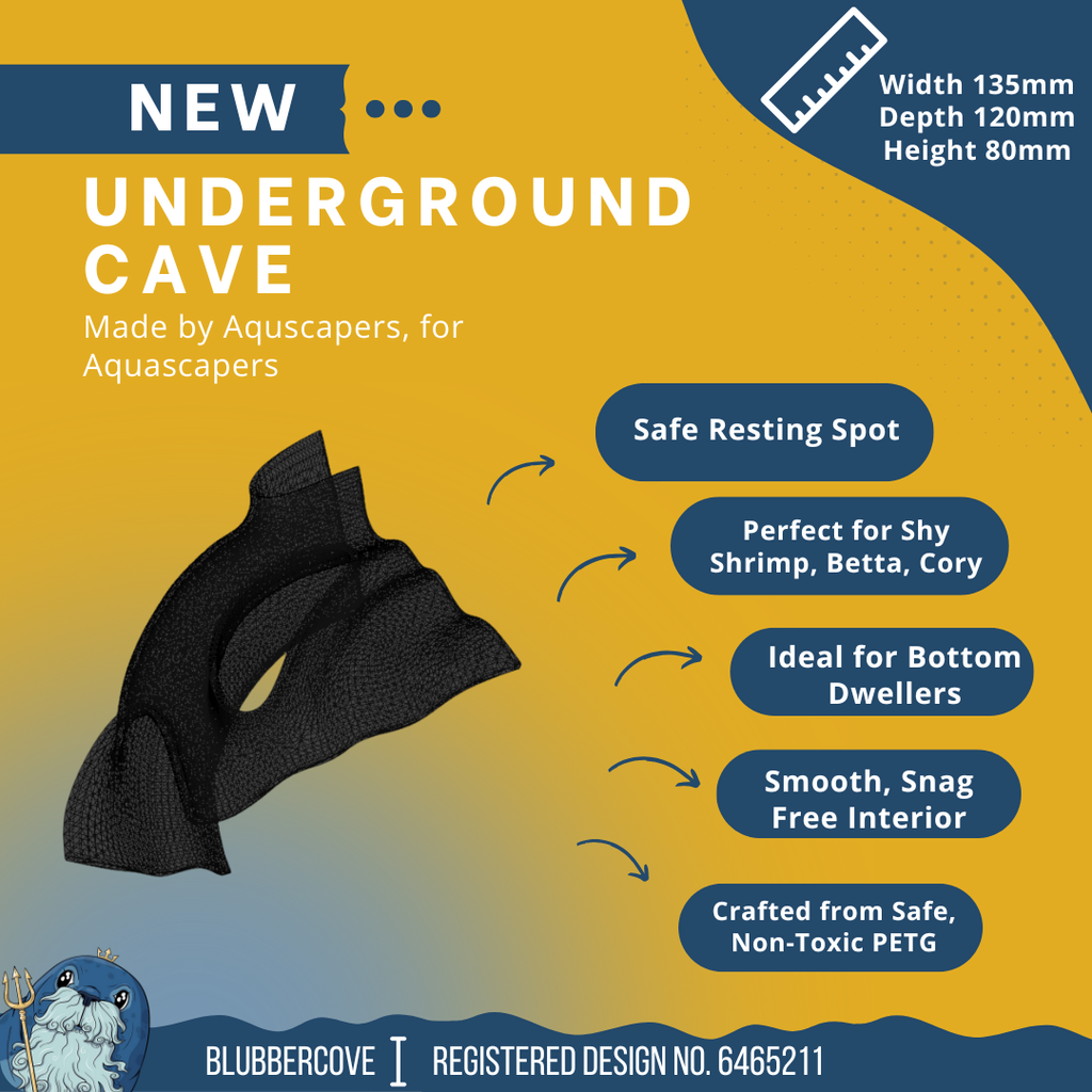 Corner Aquarium or Reptile Tunnel Cave – Underground Hideout