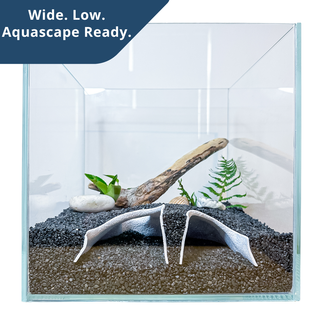 Aquarium Cave Tunnel – Large-Entrance Pleco & Shrimp Hide (Std/Large)