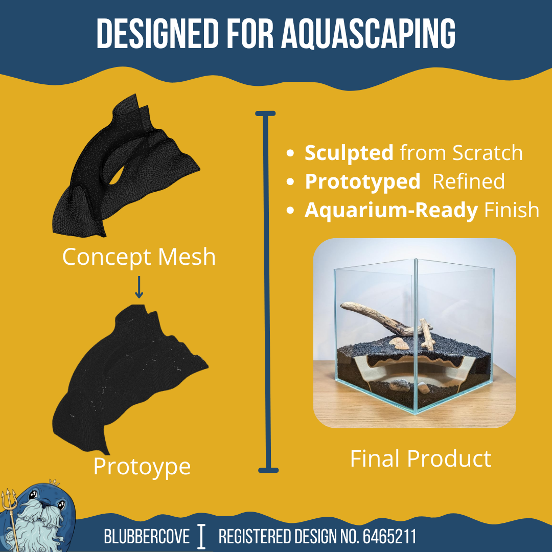 Corner Aquarium or Reptile Tunnel Cave – Underground Hideout