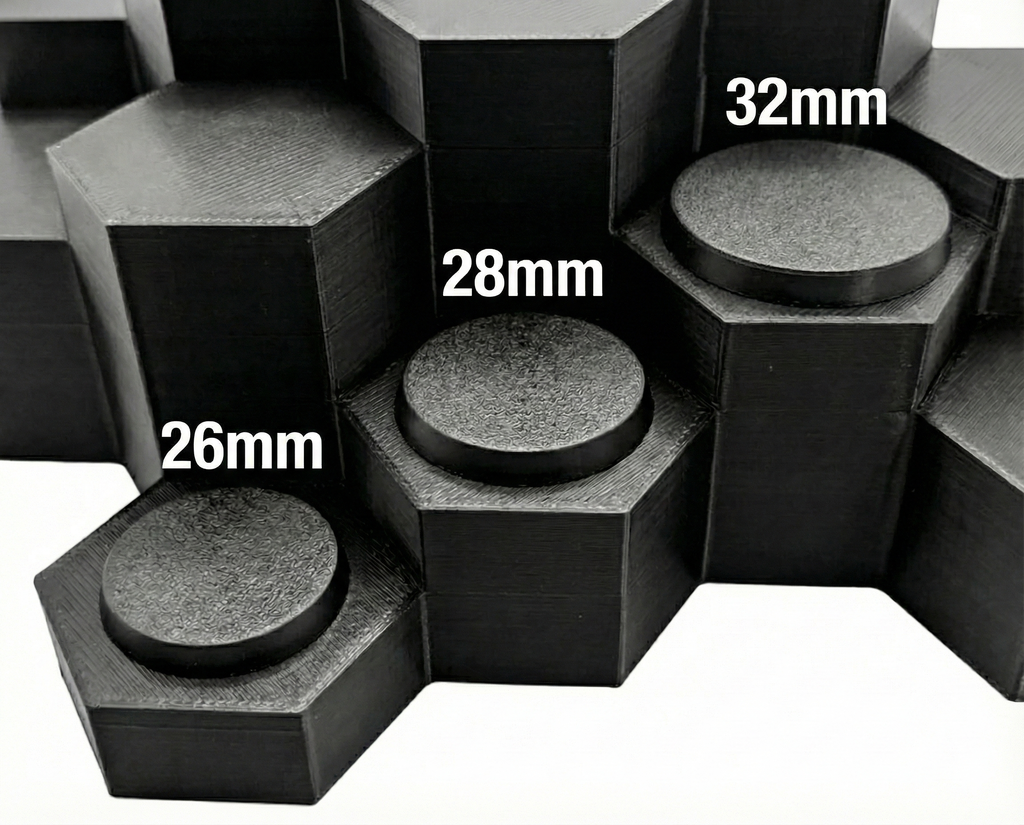 WarSplay™ Classic | Modular Miniature Display Stand for Standard Infantry