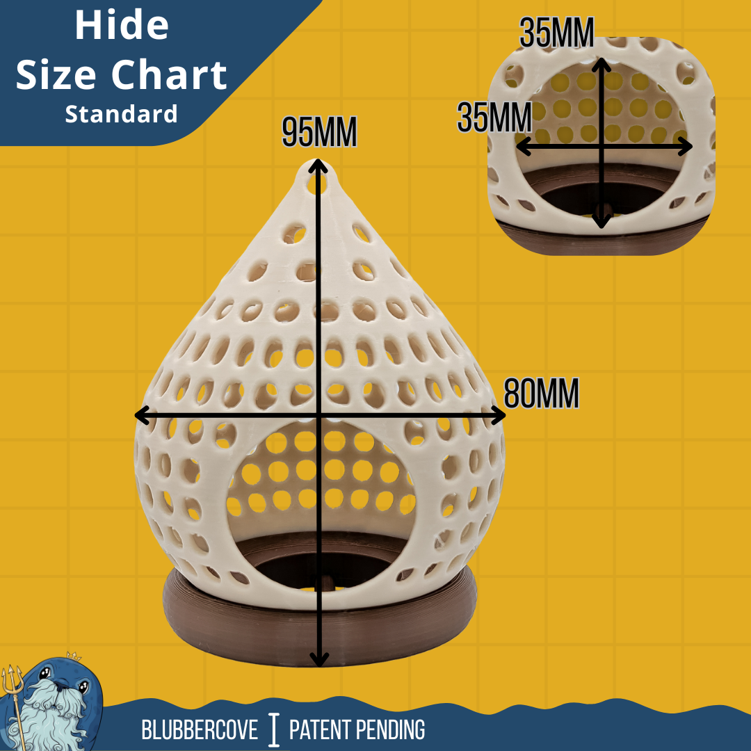 BettaPod Floating Aquarium Cave Log – Betta & Shrimp Hide | Natural Aquascape Decor (Fish Safe)