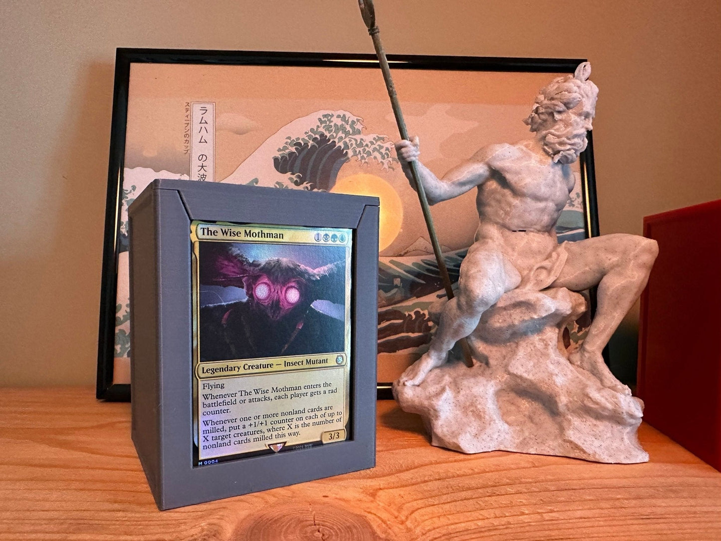 Commander Deck Box for Magic the Gathering (Magnetised) - Fits 100 + Single Sided Sleeved Cards and Passes the Shake Test - See Video - Blubber Cove