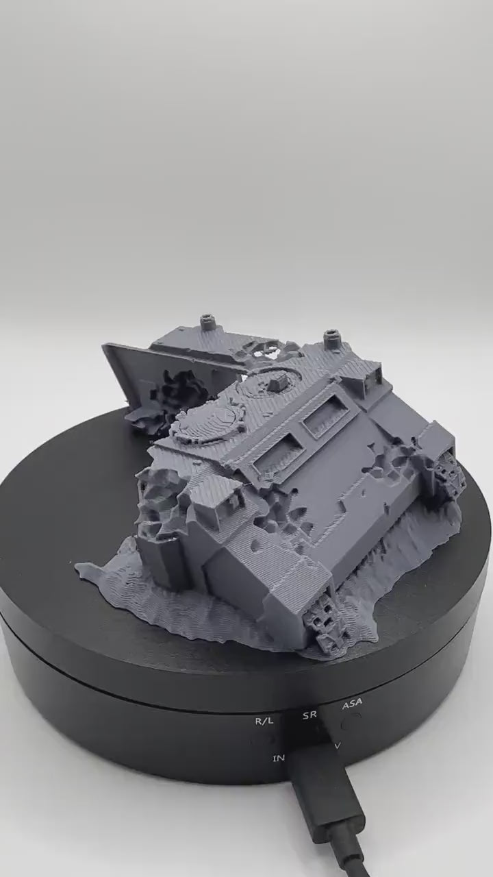 Vehicle Wreck Terrain Scatter Terrain - 28 mm Miniature Scenery