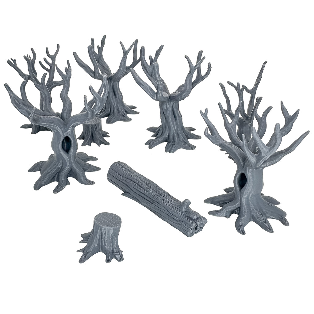 28mm Scatter Terrain Trees for DND & Wargames | Fantasy RPG Tabletop Scenery