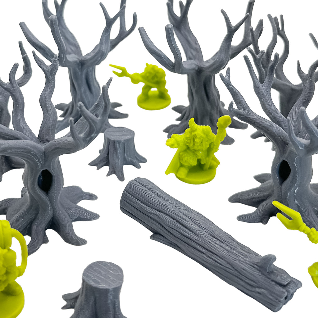 28mm Scatter Terrain Trees for DND & Wargames | Fantasy RPG Tabletop Scenery